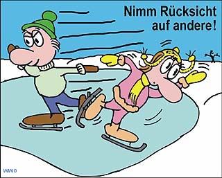 Nimm Ruecksicht auf andere